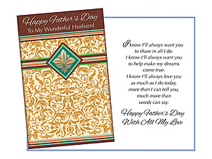 More Than Words Can Say ~ Father's Day Card