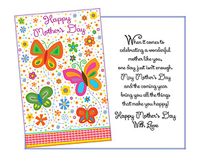 Celebrating A Wonderful Mother ~ Mother's Day Card