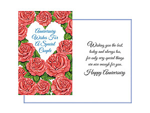 Today And Always ~ Happy Anniversary Card