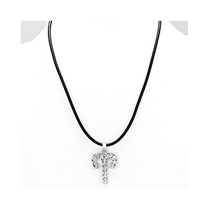 Aries Crystal Pave Zodiac Pendant Necklace