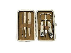 Unicorn Theme 6 Pc Manicure Set in Padded Case