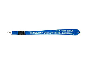 #Nurselife Colorful & Fun Printed Premium Lanyard for ID Cards/Badges