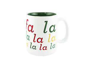 About Face Designs Fa La La La La La La La La Mug