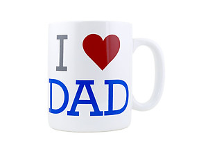 I (heart) Dad Coffee Mug