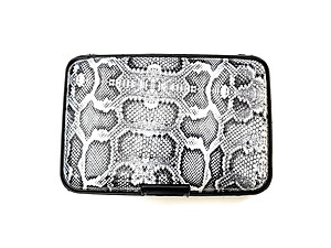 Animal Print Ultra Slim & Lightweight Aluminum Wallet Credit Card Holder