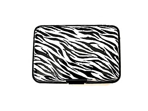 Animal Print Ultra Slim & Lightweight Aluminum Wallet Credit Card Holder