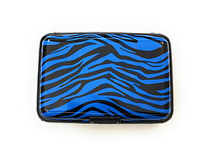 Animal Print Ultra Slim & Lightweight Aluminum Wallet Credit Card Holder