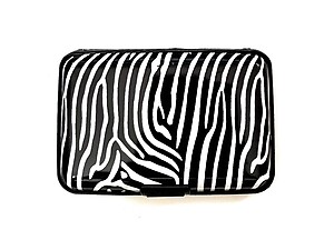 Animal Print Ultra Slim & Lightweight Aluminum Wallet Credit Card Holder