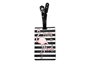 Pink Pretty in Pink ~ Travel Suitcase ID Luggage Tag and Suitcase Label