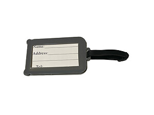 Grey Travel Tag ~ Travel Suitcase ID Luggage Tag and Suitcase Label