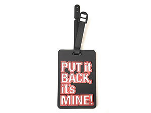 It's Mine ~ Travel Suitcase ID Luggage Tag and Suitcase Label