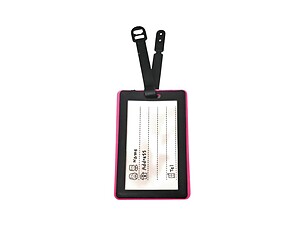 Pink Fly ~ Travel Suitcase ID Luggage Tag and Suitcase Label