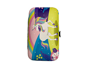 Unicorn Theme 6 Pc Manicure Set in Padded Case