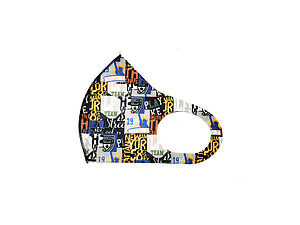 Cool Modern Theme Print Face Mask Washable & Reusable