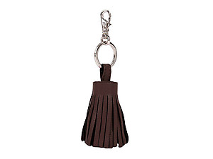 Brown Tassel Keychain Made With 100% Genuine Leather