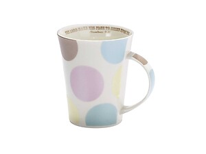 Lord Make His Face Shine Upon You Circles 12 oz Bone China Coffee Mug