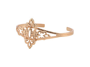 Filigree Design Cuff Bracelet