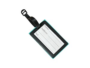 'H' initial ~ Travel Suitcase ID Luggage Tag and Suitcase Label