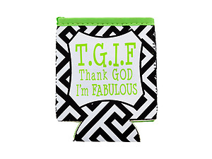 T.G.I.F Neoprene Coozie