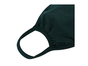 Hunter Green Reusable Solid Color T-Shirt Cloth Face Mask