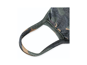 Brown Reusable Camouflage T-Shirt Cloth Face Mask