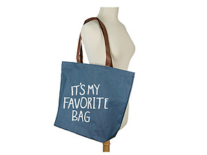 It's My Favorite Bag Canvas Tote Bag