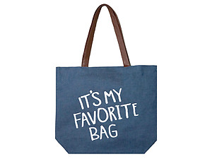 It's My Favorite Bag Canvas Tote Bag