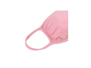 Dusty Pink Reusable Solid Color T-Shirt Cloth Face Mask