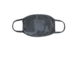 Black Reusable Camouflage T-Shirt Cloth Face Mask