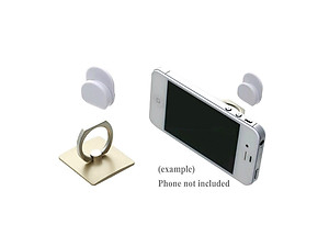 Gold Square Premium Universal Smartphone Mount Ring Hook