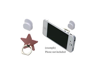 Rose Star Universal Premium Smartphone Mount Ring Hook