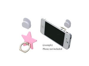 Pink Star Universal Premium Smartphone Mount Ring Hook