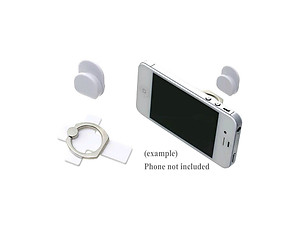 White Cross Universal Premium Smartphone Mount Ring Hook