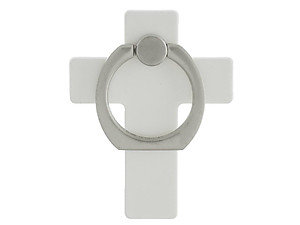 White Cross Universal Premium Smartphone Mount Ring Hook