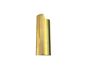 Gold Metal Shell Lighter Case Cover Holder Fits Bic Lighters