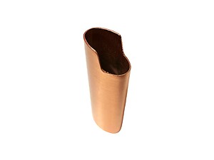 Rose Gold Metal Shell Lighter Case Cover Holder Fits Bic Lighters