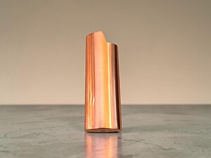 Rose Gold Metal Shell Lighter Case Cover Holder Fits Bic Lighters