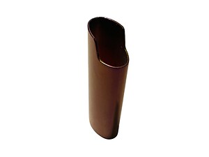 Shiny Purple Metal Shell Lighter Case Cover Holder Fits Bic Lighters