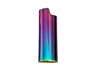 Shiny Ombre Metal Shell Lighter Case Cover Holder Fits Bic Lighters