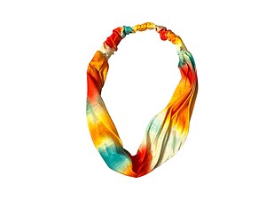 Gradient Tie Dye Wide Cotton Stretch Headband Hair Accessory
