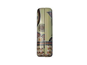 Paisley Print King Size Fashion Tin Box for Cigarettes Cards or Money