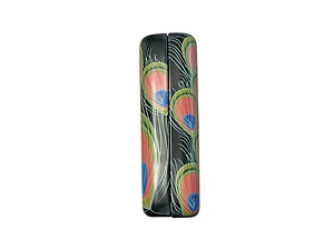 Feather Pattern King Size Fashion Tin Box for Cigarettes Cards or Money