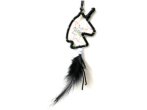 Dream Catcher Handmade Unicorn Key Chain