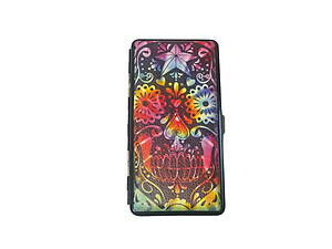 Double Sided Cigarette Case w/ Mirror fits 100s