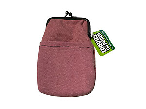 Colorful Canvas Cigarette Pouch with Snap Clasp Closure