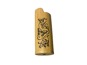Wood Print Design Lighter Case Cover Holder Fits Bic Lighters