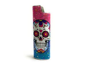 Colorful & Fun Epoxy Metal Lighter Case Cover Holder