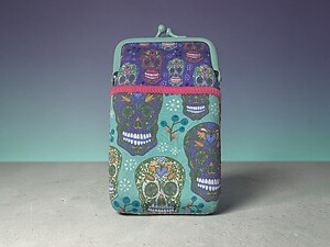 Colorful & Fun Neoprene Cigarette Pouch with Zipper Pocket