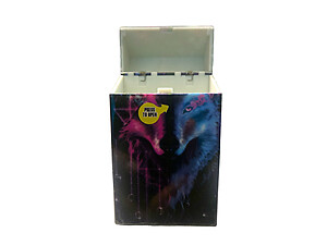 Colorful Plastic Design Cigarette Hard Case Pack Holder Fits 100's