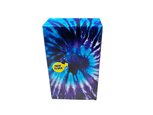 Colorful & Fun Cigarette Box with Built In Lighter Slot Fits Kings
